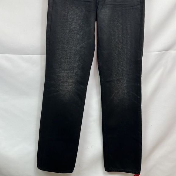 Rag & Bone Alex High-rise straight leg jeans in worn in black size 25 NWT - Picture 4 of 15
